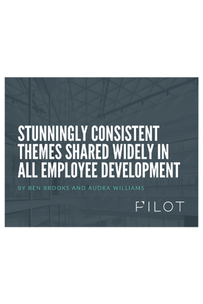 Stunningly Consistent Themes Found in all Employee Development (2)